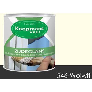 Koopmans Zijdeglans 546 Wolwit 250 ML