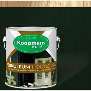 Koopmans Perkoleum Hoogglans Dekkend 255 Grachtengroen 2,5 LTR