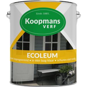 Koopmans Ecoleum - Semi-dekkend - 2,5 liter - Zwartbruin
