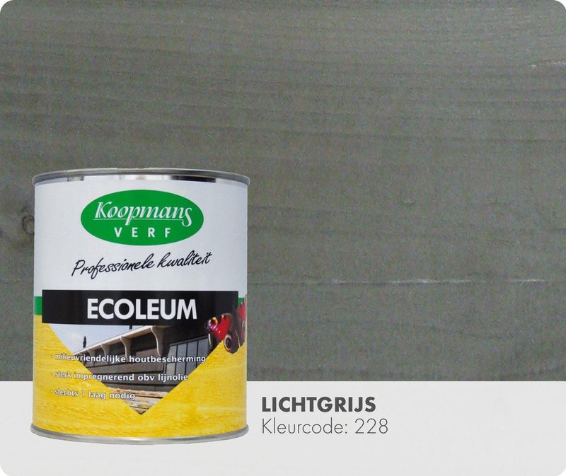Koopmans - Ecoleum - Beits - Zwart - 100% Lijnolie
