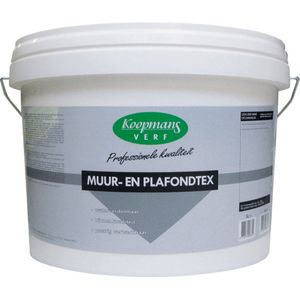 Koopmans Muur En Plafondtex 10 LTR - Wit