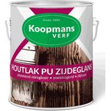 Koopmans - Houtlak PU - Zijdeglans - Opaalwit - 0.75 Ltr