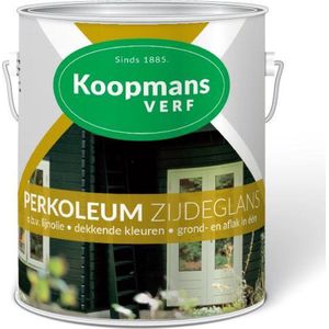 Koopmans Perkoleum Beits Donkerbruin 210 Dekkend Zijdeglans 0,75 Liter