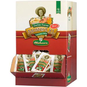 Oliehoorn Franse Mosterd, doos van 300 zakjes van 10 ml