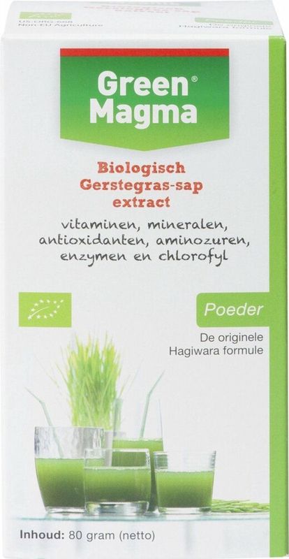 Gerstegras-sap Extract Poeder - Biologisch - 80gr