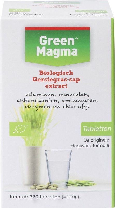 Green magma Green magma bio 320 tabletten