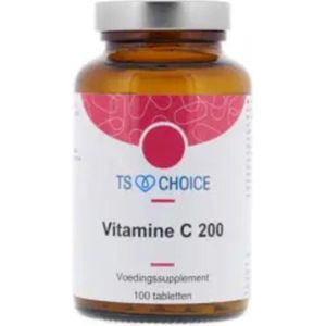 TS Choice Vitamine C 200 mg & bioflavonoiden 100 tabletten
