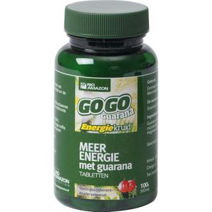 Rio Amazon - Gogo Guarana - Voedingssupplement - 100 Tabletten