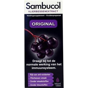 Sambucol Vlierbessen Siroop Original - 120 ml