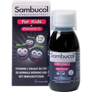Sambucol Vlierbessensiroop for kids 120 Milliliter