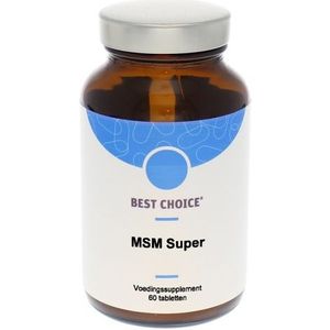 Best Choice Msm super 1000 mg 60 tabletten