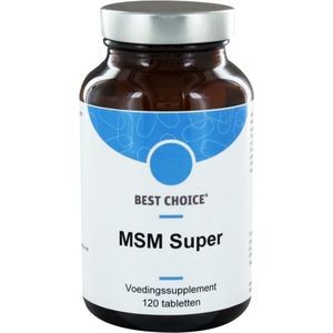 Best Choice Msm super 1000 mg 120 tabletten