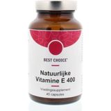 TS Choice Natuurlijke Vitamine E 400 Capsules