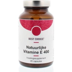 TS Choice Natuurlijke Vitamine E 400 Capsules