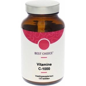 Best Choice Vitamine c 1000 mg & bioflavonoiden 120 tabletten