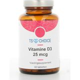 TS Choice Vitamine D3 25 mcg 60 tabletten