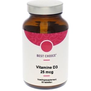 TS Choice Vitamine D3 25 mcg 60 tabletten