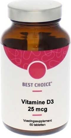 TS Choice Vitamine D3 25 mcg 60 tabletten