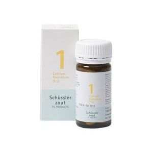 Pfluger Schussler Zout nr 1 Calcium Fluoratum D12 - 1 x 100 tabletten