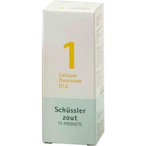 Pfluger Schussler Zout nr 1 Calcium Fluoratum D12 - 1 x 100 tabletten