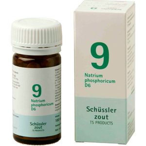Pfluger Schussler Zout nr 9 Natrium Phosphoricum D6 - 1 x 100 tabletten