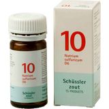 Pfluger Schussler Zout nr 10 Natrium Sulfuric D6 - 1 x 100 tabletten