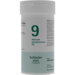 Pfluger Schussler Zout nr 9 Natrium Phosphoricum D6 - 1 x 400 tabletten