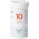 Pfluger Schussler Zout nr 10 Natrium Sulfuric D6 - 1 x 400 tabletten