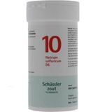 Pfluger Schussler Zout nr 10 Natrium Sulfuric D6 - 1 x 400 tabletten