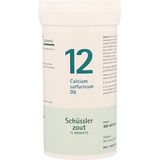 Pfluger Schussler Zout nr 12 Calcium Sulfuricum D6 - 1 x 400 tabletten