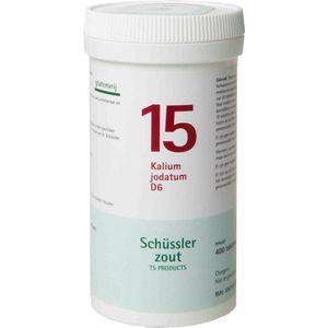 Pfluger Schussler Zout nr 15 Kalium Jodatum D6 - 1 x 400 tabletten
