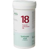 Pfluger Schussler Zout nr 18 Calcium Sulfuratum D6 - 1 x 400 tabletten