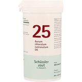 Pfluger Schussler Zout nr 25 Aurum Chloratum Natronatum D6 - 1 x 400 tabletten