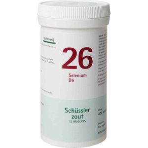 Pfluger Schussler Zout nr 26 Selenium D6 400 tabletten
