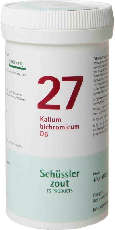 Pfluger - Celzout 27 - Kalium Bichromicum D6 - Homeopathisch Geneesmiddel