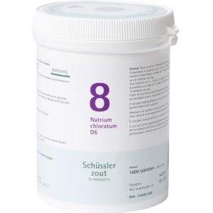 Pfluger Schussler Zout nr 8 Natrium Chloratum D6 - 1 x 1000 tabletten