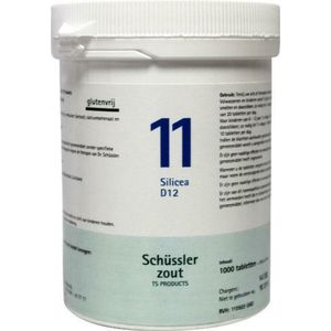 Pfluger Schussler Zout nr 11 Silicea D12 - 1 x 1000 tabletten