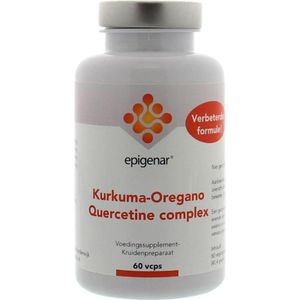 Epigenar Kurkuma oregano quercetine complex 60 Vegetarische capsules