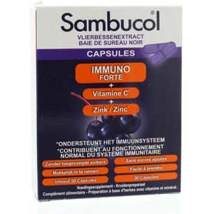 Sambucol Immuno forte  30 capsules