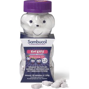 Sambucol Kids kauwtabletten 60 stuks