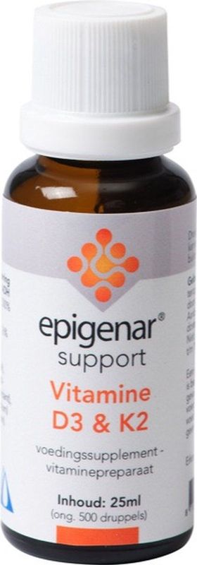 Epigenar Support Vitamine D3 en K2 Druppels 25ml