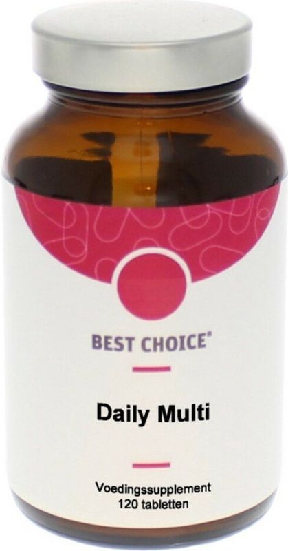 Best Choice Daily multi vitaminen mineralen complex 120 tabletten