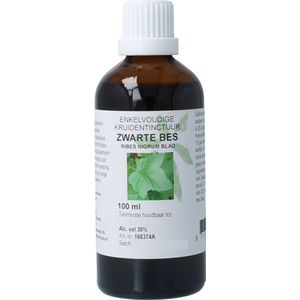 Cruydhof - Ribus nigrum & Zwarte Bes - Kruidenpreparaat - 200-300 mg gedroogd Zwarte Bes Blad