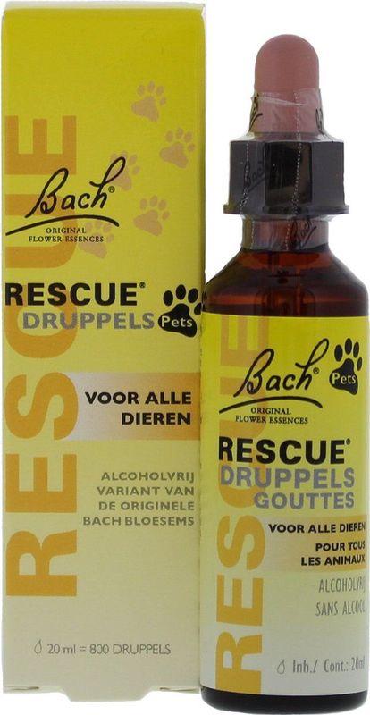 Bach Rescue Pets druppels (20ml)