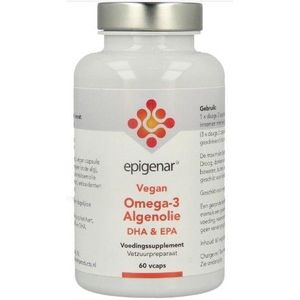 Epigenar Vegan omega-3 algenolie  60 Vegetarische capsules