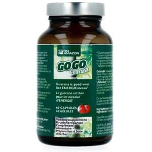 Rio Amazon - Gogo Guarana - Kruidenpreparaat - 2000 mg - 4 Vegicapsules