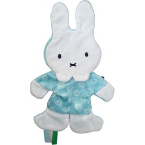 Nijntje knisperdoekje blauw groen 0+ - Baby - Newborn - Boekje - Baby boekjes - Kraamcadeau