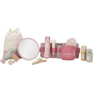 Little Dutch - Kappersset - Houten Speelgoed - Roze - FSC