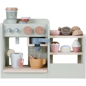 Little Dutch - Houten Speelgoed Koffiehoek - Meerkleurig - Hout