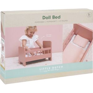 Little Dutch - Poppenbedje - FSC - Flowers & Butterflies - Inclusief Textiel